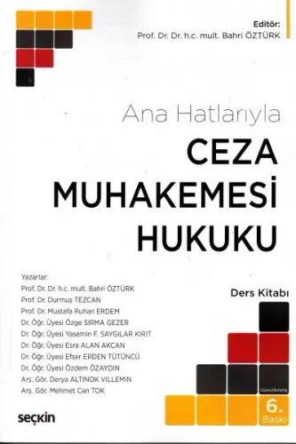 Ceza Muhakemesi Hukuku
