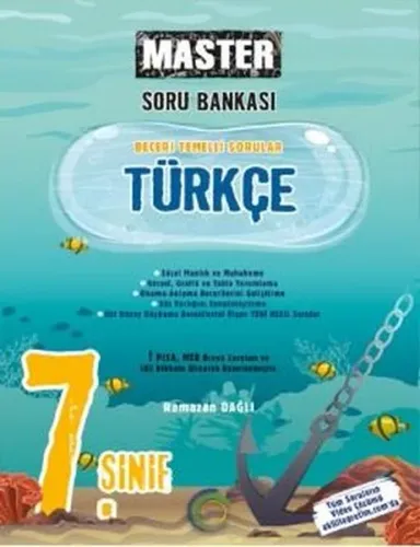 Okyanus Yayınları 7. Sınıf Master Türkçe Soru Bankası