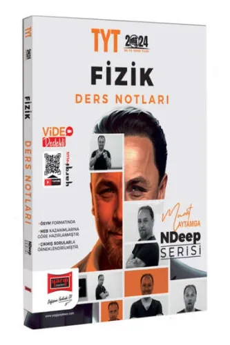 Yargı Yayınları 2024 NDeep Serisi TYT Fizik Video Ders Notları