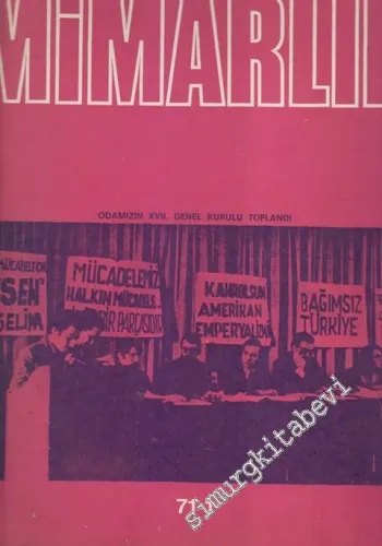 Mimarlık - Architecture - Sayı: 80  Cilt: 9    Ocak 1971