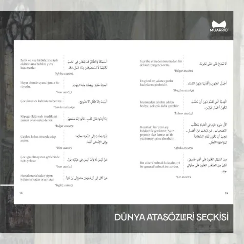 Dünya Atasözleri Seçkisi