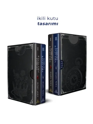 SET - KASIRGAYA KANAN SAKA (2 KİTAP) - CİLTLİ