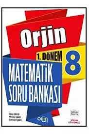 8. SINIF ORJİN MATEMATİK 1.VE 2.DÖNEM SORU BANKASI SET (2 KİTAP)