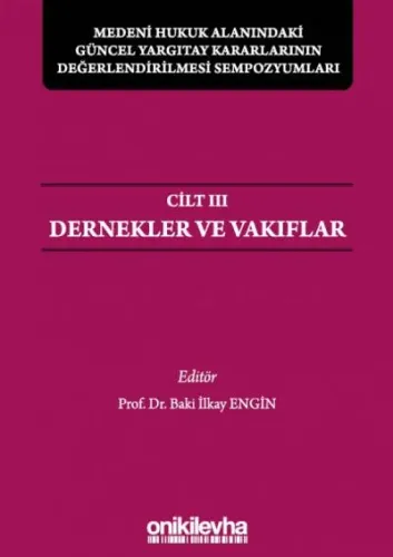 Dernekler ve Vakıflar