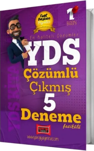Yargı Yayınları YDS Çözümlü Çıkmış 5 Deneme Fasikülü