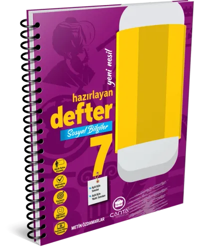 Çanta - 7.Sınıf Defter Hazırlayan Sosyal Bilgiler