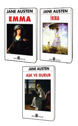 Jane Austen Klasikleri 3 Kitap Set
