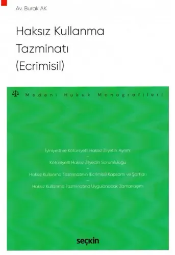 Haksız Kullanma Tazminatı (Ecrimisil)