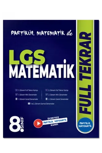 Partikül Matematik ile 8. Sınıf LGS Matematik Full Tekrar