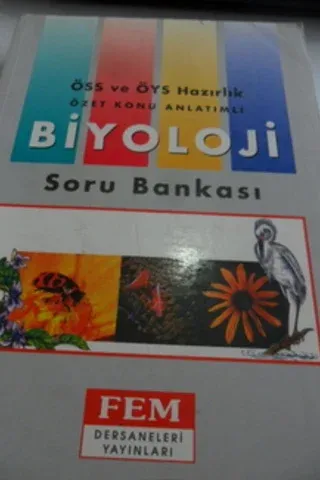 ÖSS ve ÖYS Hazırlık Özet Konu Anlatımlı Biyoloji Soru Bankası