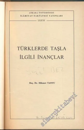 Türklerde Taşla İlgili İnançlar -