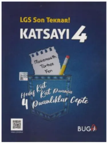 Buga 8. Sınıf LGS Son Tekrar Katsayı 4 Soru Bankası-YENİ