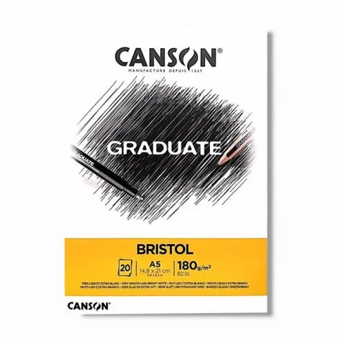 CANSON GRADUATE 20S A5 180G Marker Defteri