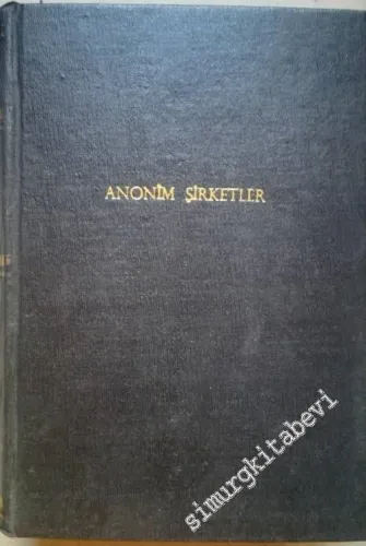 Anonim Şirketler 1-4 Dört Kitap -        1975