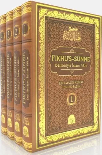 Fıkhus Sünne - Delilleriyle İslam Fıkhı (4 Cilt, Termo Cilt, Şamua)