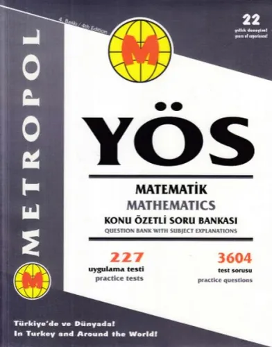 YÖS Matematik Konu Özetli Soru Bankası