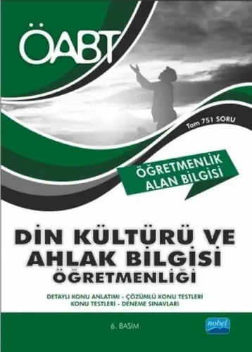 Nobel ÖABT Din Kültürü ve Ahlak Bilgisi Öğretmenliği - Öğretmenlik Alan Bilgisi