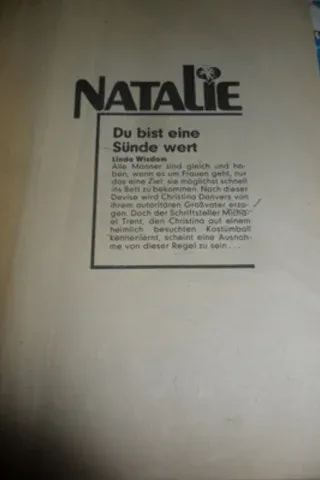 Du Bist Eine Sünde Wert
