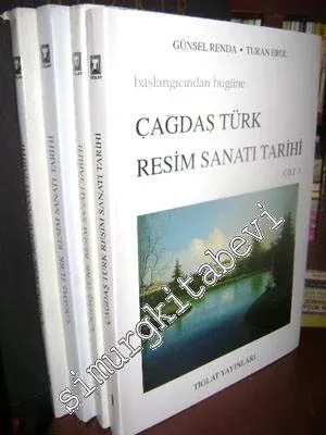 Başlangıcından Bugüne Çağdaş Türk Resim Sanatı Tarihi 4 Cilt TAKIM -        1981