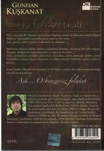 Evvel Aşklar Masalı Doğan Kitap %50 indirimli