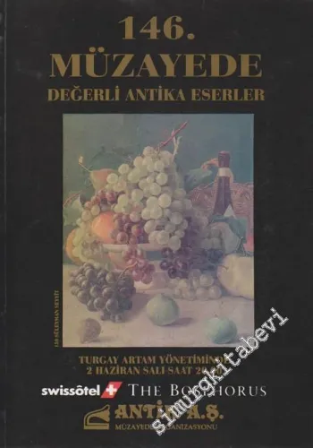 Antik AŞ 146. Müzayede Kataloğu: Değerli Antika Eserler (02 Haziran 1992) -         1992
