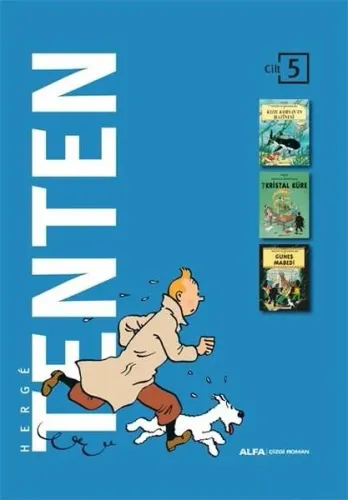Tenten - Cilt 5 (Ciltli);Kızıl Korsan Hazinesi - 7 Kristal Küre - Güneş Mabedi