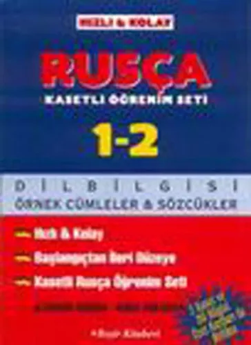 Hızlı ve Kolay Rusça Kasetli Öğrenim Seti (2 Kitap - 7 CD)