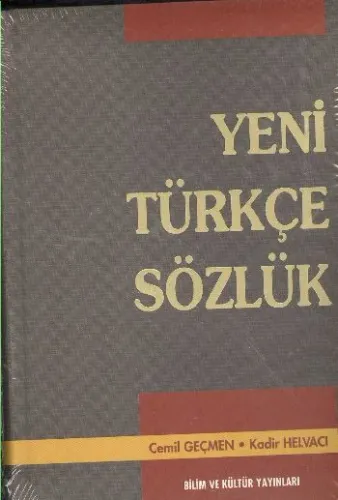 Yeni Türkçe Sözlük (6-7-8 Ortaöğretim) Cemil Geçmen-Kadir Helvacı