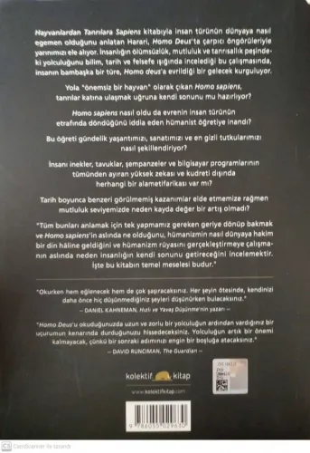 Homo Deus: Yarının Kısa Bir Tarihi Yuval Noah Harari Kollektif