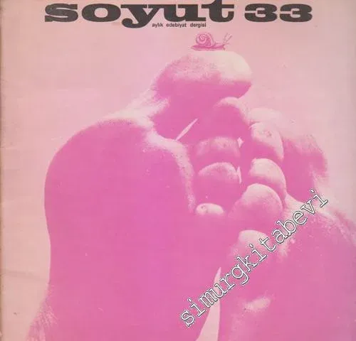 Soyut Aylık Edebiyat Dergisi - Sayı: 33      Ocak
