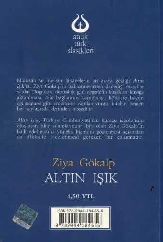 Altın Işık Ziya Gökalp Antik