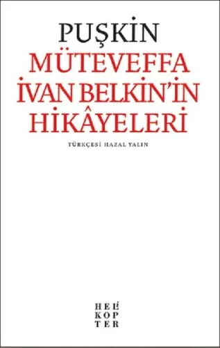Müteveffa İvan Belkin'in Hikâyeleri