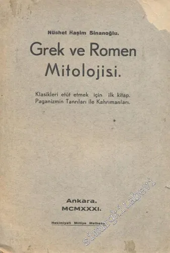 Grek ve Romen Mitolojisi