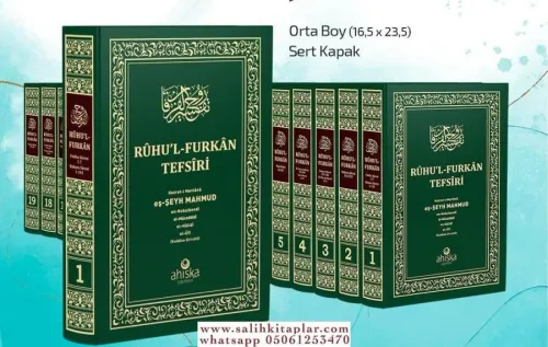 Ruhul Furkan Tefsiri Tüm Ciltler 20 Cilt Takım ORTA BOY Mahmud Ustaosm