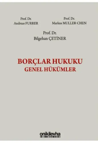 Borçlar Hukuku Genel Hükümler