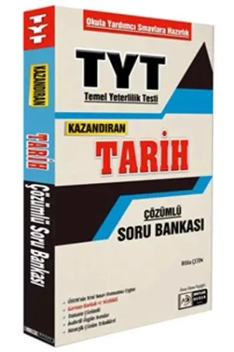 Mutlak Değer Yayınları TYT Kazandıran Tarih Çözümlü Soru Bankası