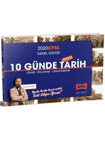 Yargı KPSS Genel Kültür 10 Günde Şipşak Tarih 2020-YENİ