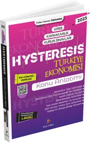 KAMPANYALI Dizgi Kitap Yayınları 2023 Hysteresis Türkiye Ekonomisi Konu Anlatımı