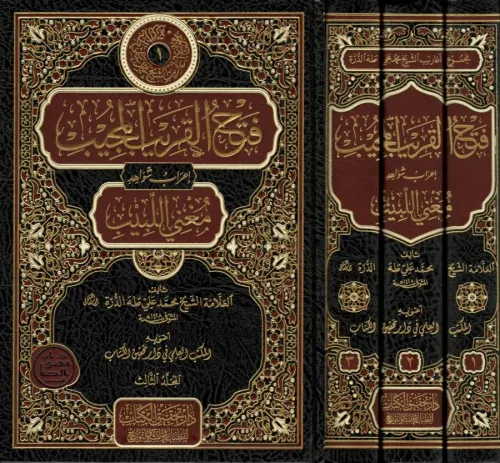 Fethul Karibil Mucîb İrabu Şevâhidi Muğnil Lebîb 1/3 -  فتح القريب المجيب إعراب شواهد مغني اللبيب