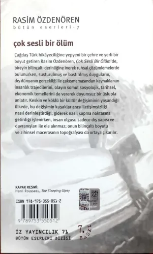 Çok Sesli Ölüm Rasim Özdenören İz Yayıncılık