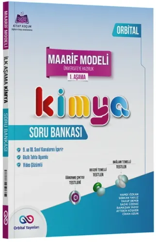 Orbital Kimya Maarif Model 1. Aşama Soru Bankası