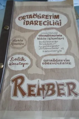 Ortaöğretim İdareciliği