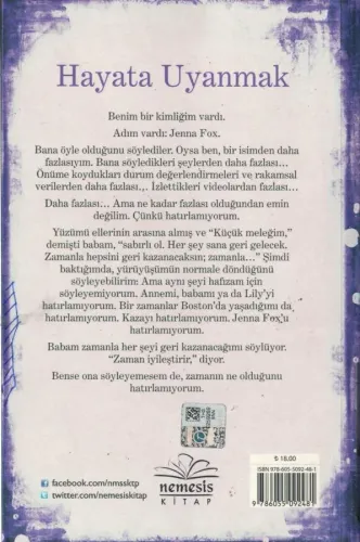 Hayata Uyanmak Mary E. Pearson Nemesis Kitap %52 indirimli