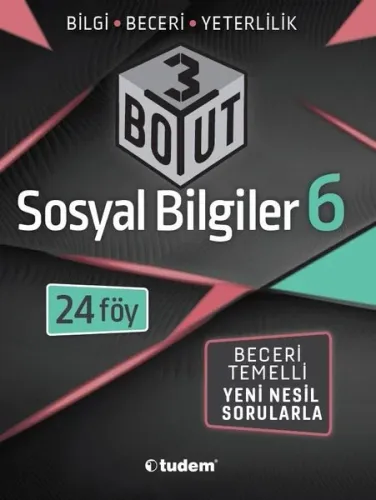 Tudem Yayınları 6. Sınıf 3 Boyut Sosyal Bilgiler