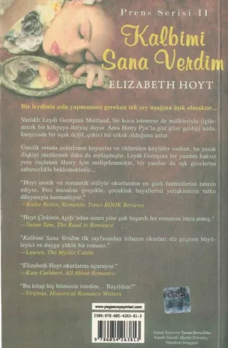 Kalbimi Sana Verdim Elizabeth Hoyt Pegasus Yayıncılık %72 indirimli