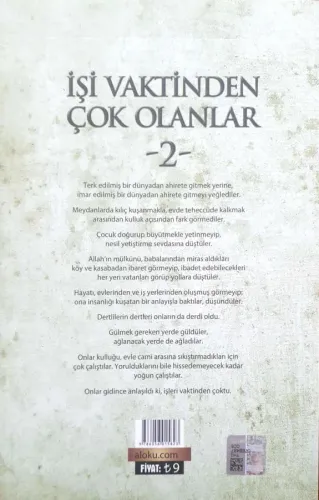 İşi Vaktinden Çok Olanlar 2 Nureddin Yıldız Tahlil Yayınları