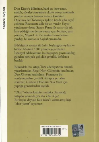 Don Kişot Miguel De Cervantes Saavedra Yapı Kredi Yayınları %44 indiri