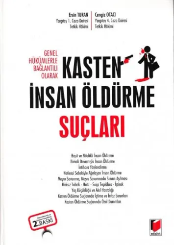 Kasten İnsan Öldürme Suçları