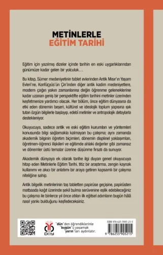 Metinlerle Eğitim Tarihi İsmail Güleç Metinlerle Eğitim Tarihi İsmail Güleç