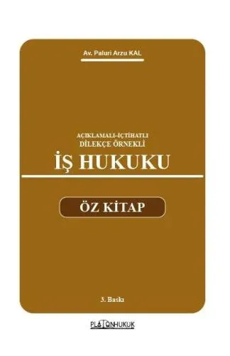 İş Hukuku Özet Kitap